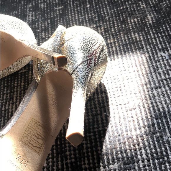 Jimmy Choo Platform Sparkle Heels - Picture 6 of 10